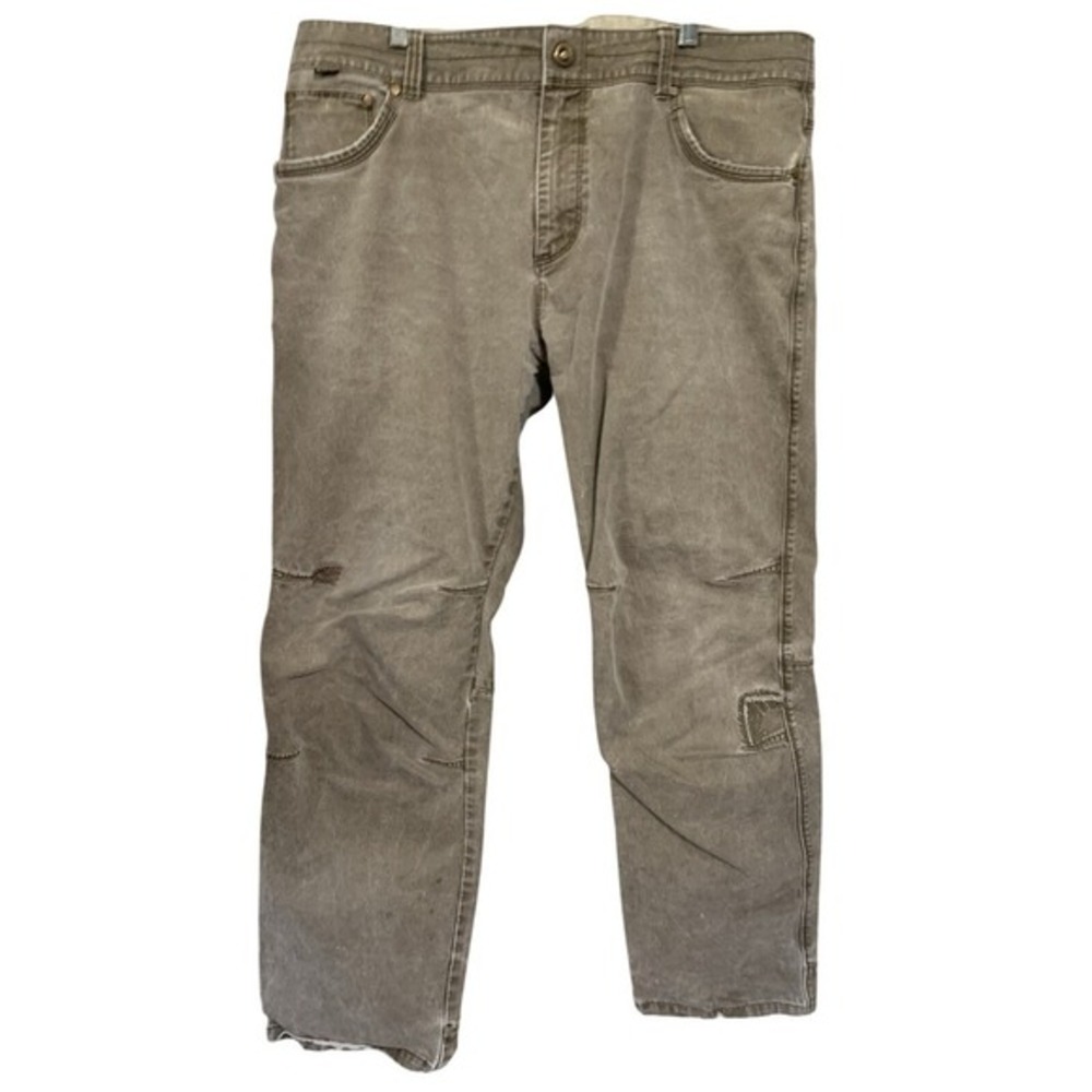 Kuhl Ryder Pants Men's 38x31 Brown Vintage Patina‎ Dye Hiking Utility Workwear